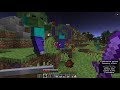 Average Wither Fight out in the Open at Night - Minecraft