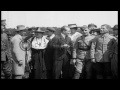 German World War 1 ace, Ernst Udet, gives passengers rides in a German Fokker D.V...HD Stock Footage