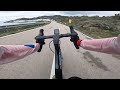 Road Cycling Downhill full speed San Pere de rodes (Spain)