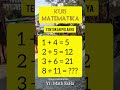 KUIS MATEMATIKA ASAH OTAK. TENTUKAN POLANYA