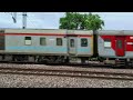 Indian railway#Delhi- okha express #high speed train