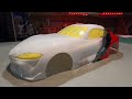 HOW TO Paint An RC Body - Beginners FULL TUTORIAL - Tips & Tricks - Clear Lexan - Tamiya GR SUPRA