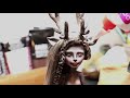 Reindeer Centaur Doll A REINTAUR?? | Christmas doll repaint |