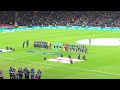 Scotland v Northern Ireland anthems. International friendly 26/03/24