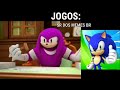 Knuckles Aprovando Jogos (JOGOS)