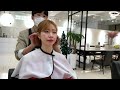 4년동안 기른 탈색모 펌 긴머리에서 단발 커트 브이로그✂️(마지막엔 염색까지!?)