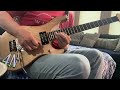 Extreme Decadence Dance solo with my Washburn 4N Nuno Signature