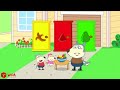 Wolfoo, Lucy & Piggy: 100 Layers of Food Challenge #4 | Kids Cartoon