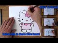 How To Draw Hello Kitty