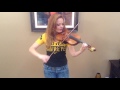 Back in Black - Iowa Hawkeyes - Lisa Dondlinger (Violin Cover)