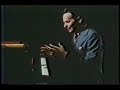 Pianist Byron Janis explains Chopin's five-finger position & exercises