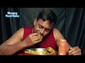 Masala Chicken and Rice Eating 🔥 | Hungry food baba | Prasenjit Samanta 4K