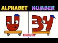 ALL NUMBER LORE but Alphabet Lore | COMPLETE EDITION | COMPILATION