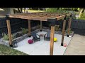 How to Build a Modern Pergola from Toja Grid
