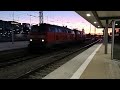 218 460 und 402 beschleunigen ihren EC nach Zürich aus München HBF. 26.Februar 2019