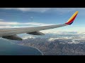 Los Angeles (LAX) ~ San Jose (SJC) - Southwest Airlines - Boeing 737-700 - Full Flight