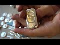 My Silver Pouring & Silver Stamping Process - How I Make My Silver Bars!