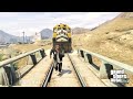 Getting Hit By Train in 15+ Rockstar Games 1997 - 2024
