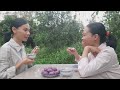 Ngọt thanh chè khoai tía xứ Huế quê tôi (purple potato) - Thủy Dương vlog