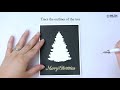 Simple & Easy Scrap Paper Christmas Cards | No Specialty Dies Needed