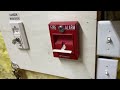 Basement Fire System Test 15 | Simplex Voice Evacuation! (Truealert Speaker/Strobes)