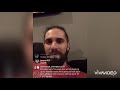 Seth Rollins Birthday Instagram Live