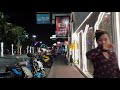 pattaya beach road night walk #1