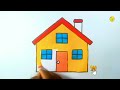 HOW TO DRAW HOUSE FOR EASY STEP BY STEP