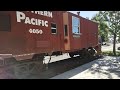 Southern Pacific Train Car on Display