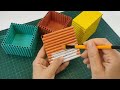 DIY - Multi-layer Rotating Storage Box - For Jewelry Organizer and Office Materials - Paper Crafts
