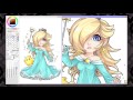 SpeedPaint - ♚ Nintendo Princesses ♚