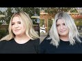 How to Do a Platinum Card Babylight on Dark Hair | All Over Foiling Technique Tutorial | Kenra Color