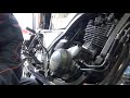 バイク屋の日常。ヤマハ SRX600（1JK）のエンジンオイルを抜きます。