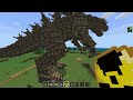 I Found ODO ISLAND MONSTER in Minecraft Pocket Edition... (Godzilla Minus One Addon)