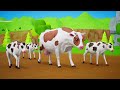 Zombie Farm Animals Farm Diorama - Gorilla & Witch Fox Saves Farm Animals from Zombie Attack Videos