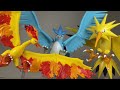 POKEMON! Articuno Zapdos Moltres Jazwares Select Birds Action Figure Review Super Smash Bros Melee