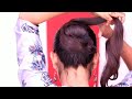 Gorgeous self bun hairstyle with donut bun | very easy juda hairstyle for long medium hair