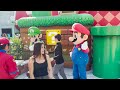 Summer Break Mario and Luigi meeting 60th Studio Tour Anniversary | Universal Studios Hollywood