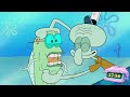 Squidward Doing Anything But His Actual Job at the Krusty Krab 😑 | SpongeBob