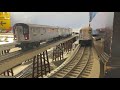 MTH Subway: MTA IRT Jerome Avenue Line 5-Car R62 and 5-Car R142A (4) Express Train Action