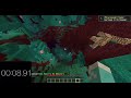Speed running entering nether 8.91 seconds set seed