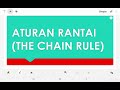 Aturan rantai