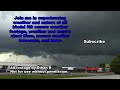 Severe Thunderstorm with 65 mph Wind and Rapid Cloud Motion - July 28, 2023