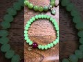 Think refreshed, think lush of the forest, think #green for #summer -#bling #glam #handmade #jewel￼