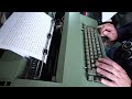 The amazing IBM Selectric II typewriter - an electro-mechanical marvel!