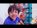 NEW Hot Wheels Ultimate Garage Playset with Shark + Ryan's Toy Cars Collections!!!!
