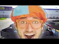 Blippi Go Karts | Learn about Vehicles for Kids