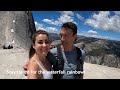 Climbing Half Dome with the Cables Down! - No Permit, No Crowds, No Prusik Knots