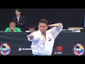 Karate1 Leipzig 2017 - FINAL Male Kata - Shimbaba vs. Kiyuna