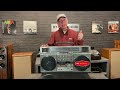 JVC M90 Boombox from 1981. King of Boomboxes! Check out the #1 collectible stereo hi-fi boombox!